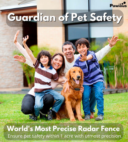 Wireless Dog Fence   High Precision Containment System for Up to 1 Acre Indoor