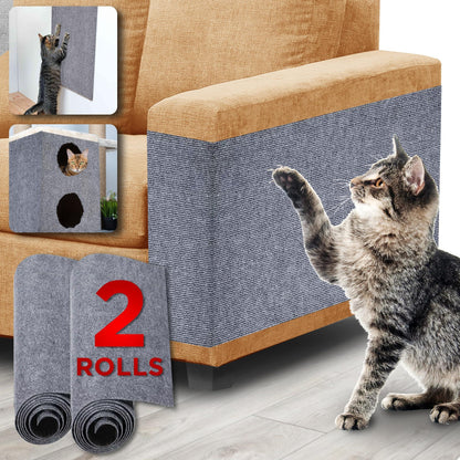 Heavy Duty Cat Scratch Deterrent Furniture Protectors for Sofa Doors Clear