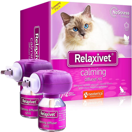 Beloved Pets Cat Calming Diffuser & Pet Anti Anxiety Products   Feline Calm