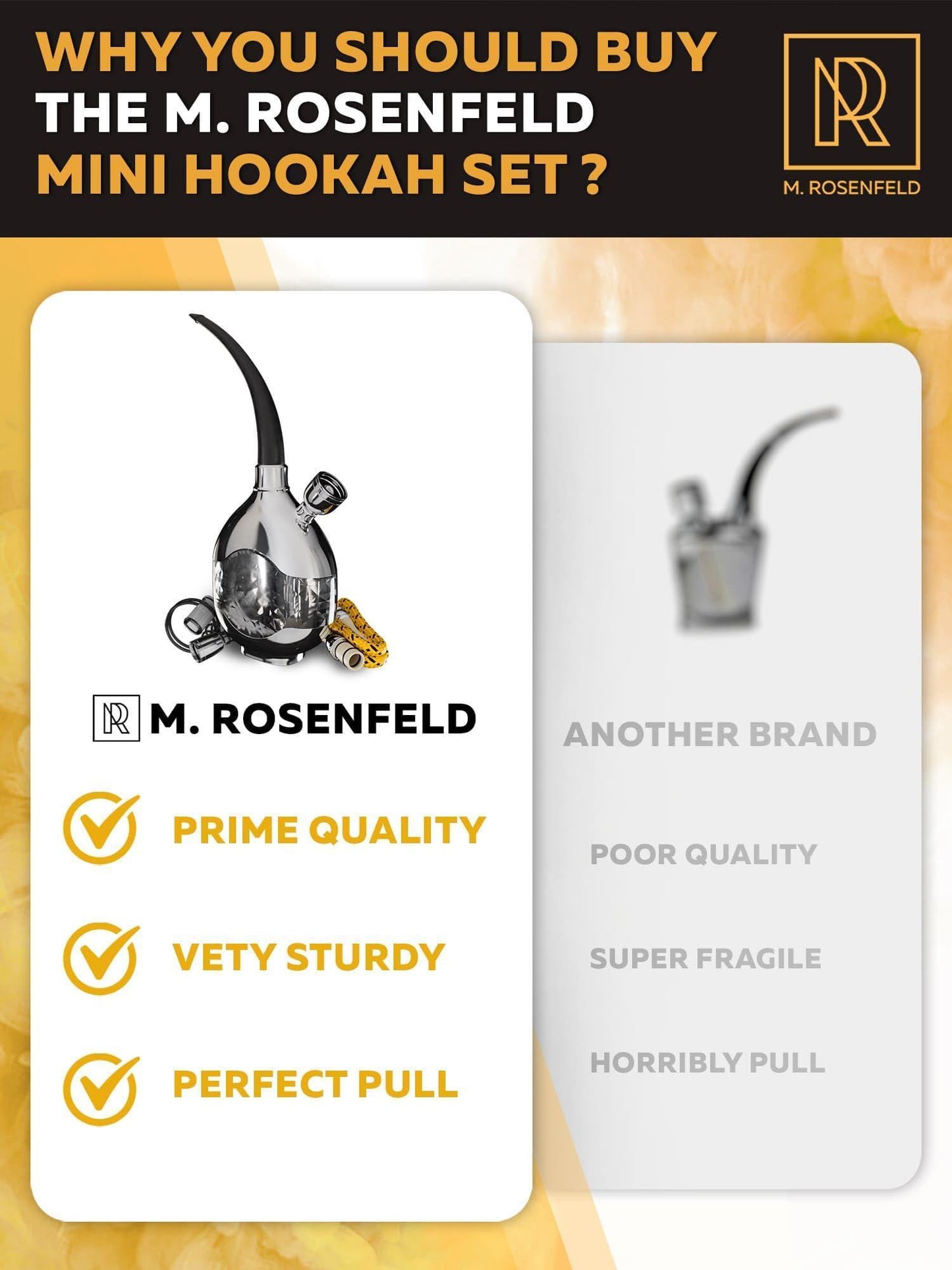 Mini Hookah Set With Everything   Silver Hookah Set   Portable Hookah Set For