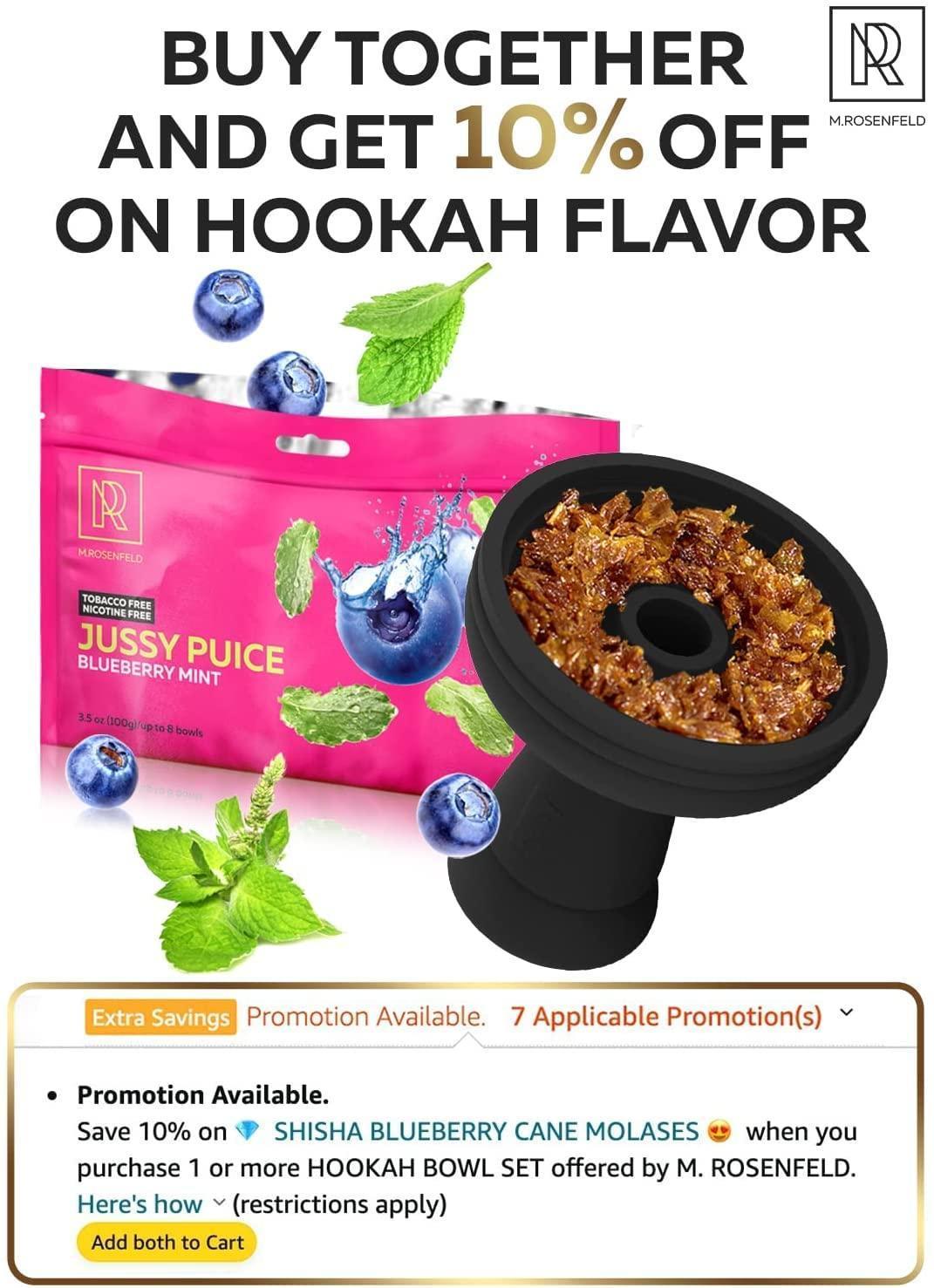 Black Hookah Bowl Set Silicone – Premium Shisha Bowl Phunnel Hookah Bowl Black