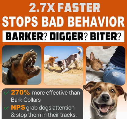 2023release Dog Bark Deterrent Device Stops Bad Behavior  No Need Yell or swat