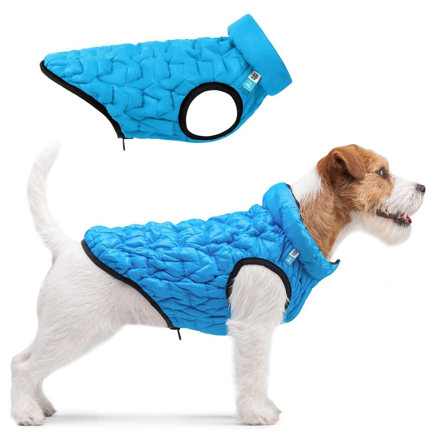 Dog Winter Coat UNI   Lightweight Reversible Warm Dog Jacket   Water Resistant