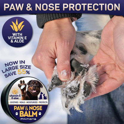 Natural Dog Paw Balm Dog Paw Protection for Hot Pavement Dog Paw Wax for Dry