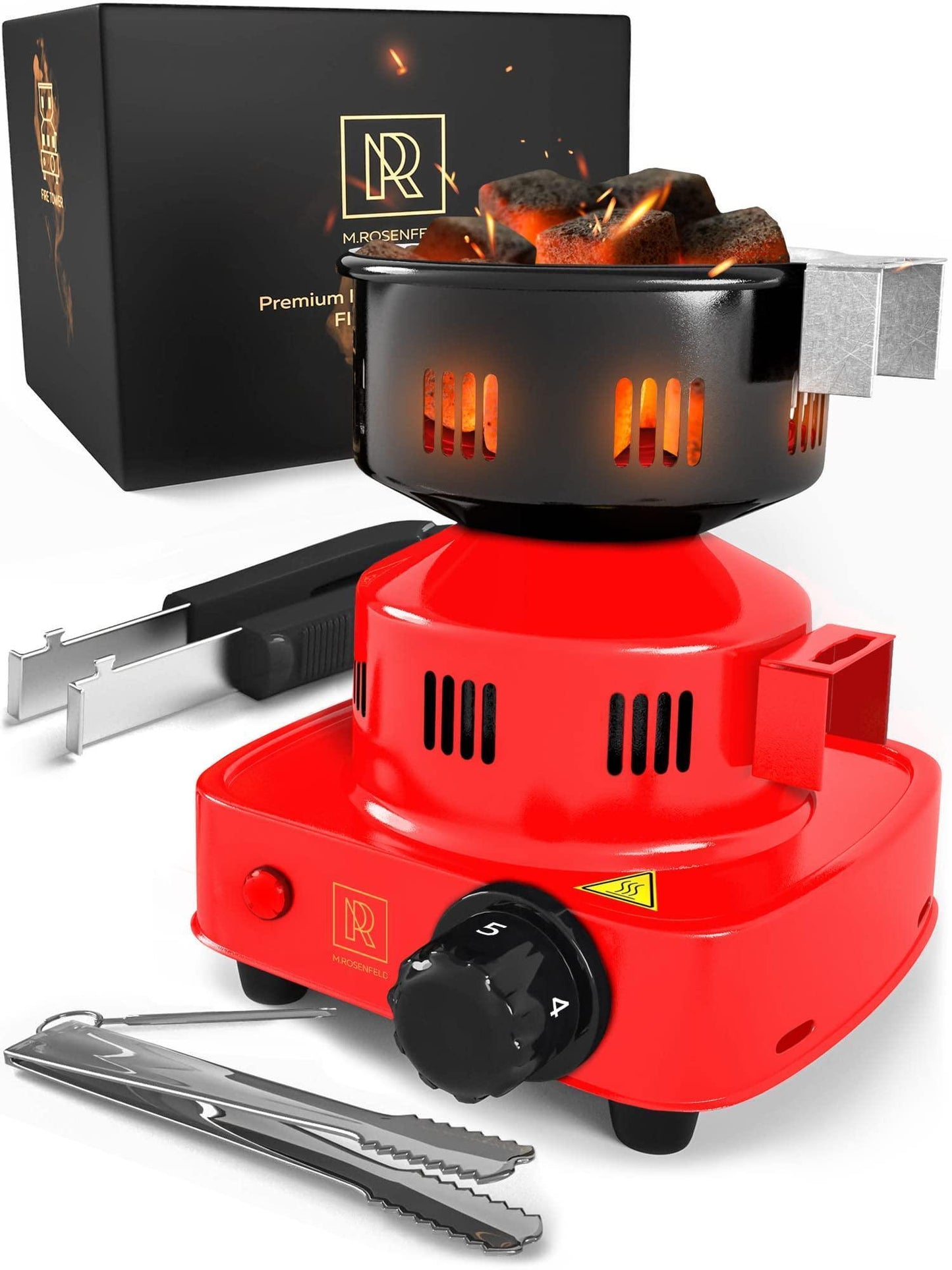 Premium Hookah Coal Burner   Red Burner for Hookah 450W – FIRE Tower