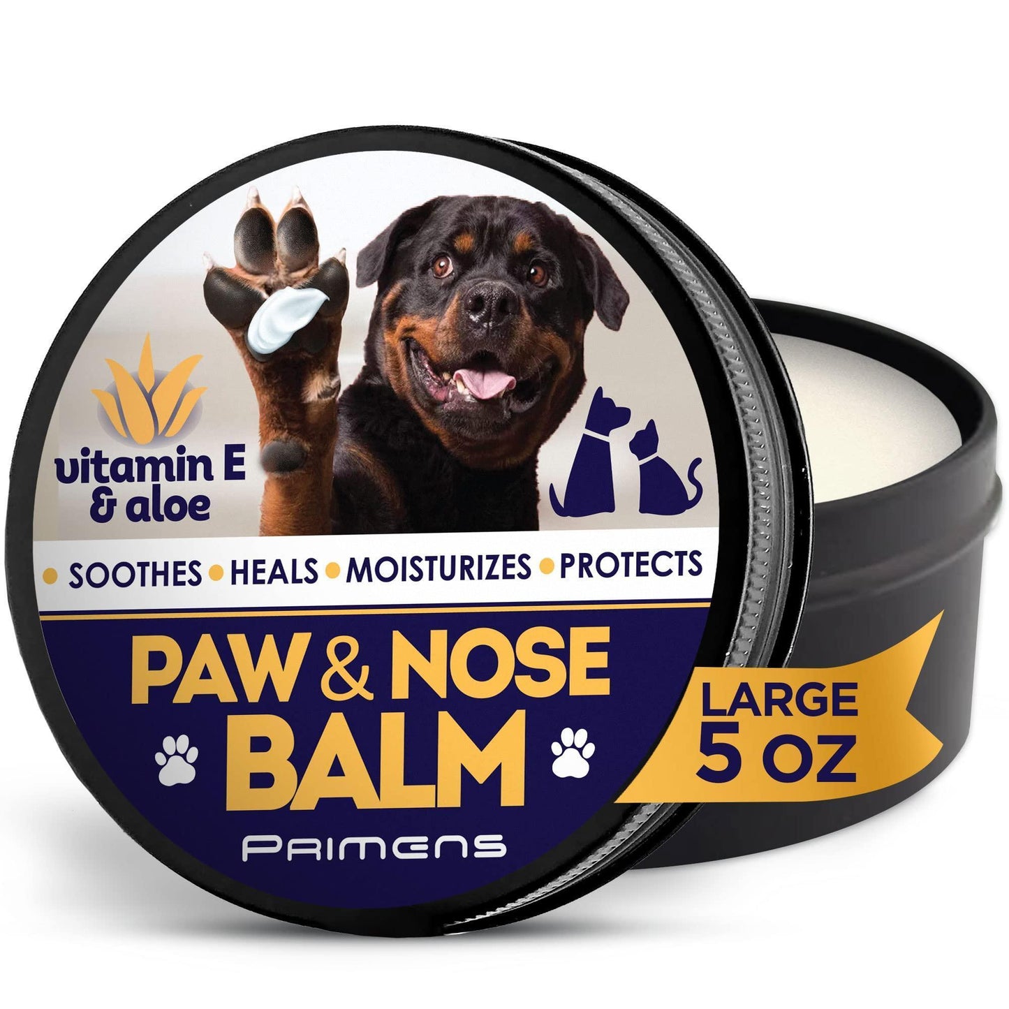 Natural Dog Paw Balm Dog Paw Protection for Hot Pavement Dog Paw Wax for Dry