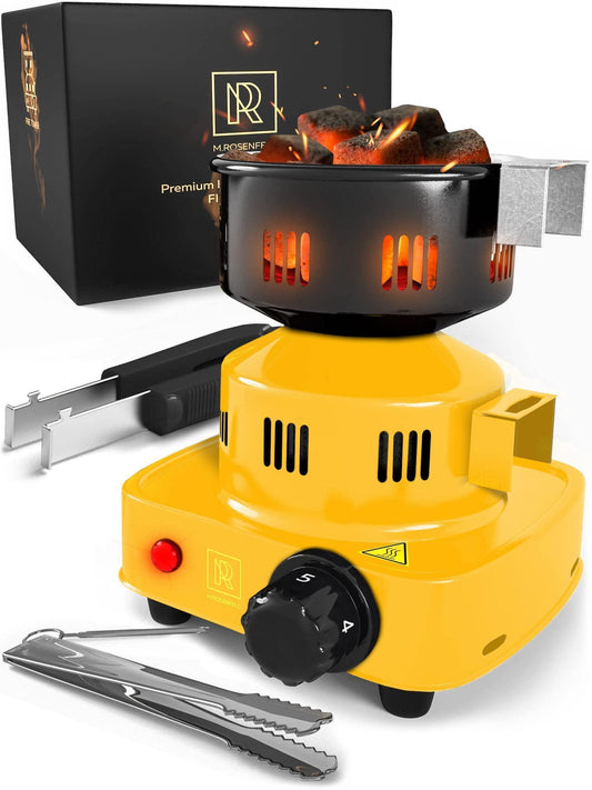 Premium Hookah Coal Burner   Yellow Burner for Hookah 450W – FIRE Tower