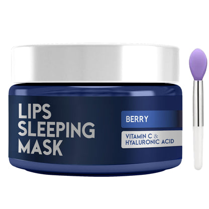 Lip Sleeping Mask with Hyaluronic Acid & Vitamin C   Nourish & Hydrate Dry Lips