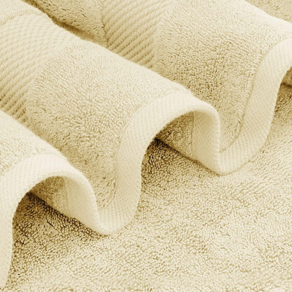 Luxury Bath Towels Set of 4 Large   700 GSM Cotton Ultra Soft Bath Towels 27x54